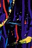Paint Drips on Metal Drum #3